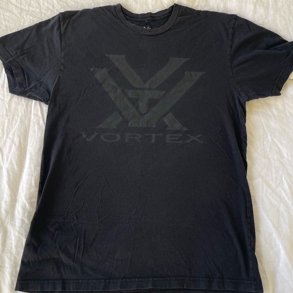 Vortex Men's Black Short Sleeve Tee